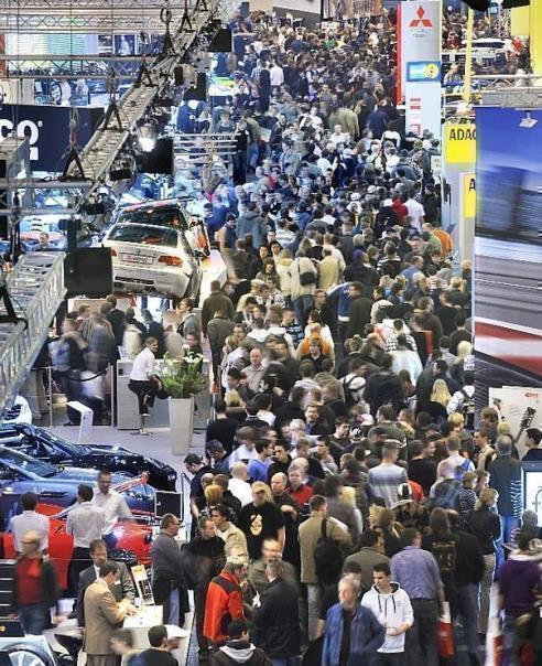 Volles Haus bei der Essen Motor Show Foto: Auto-Reporter/Messe Essen